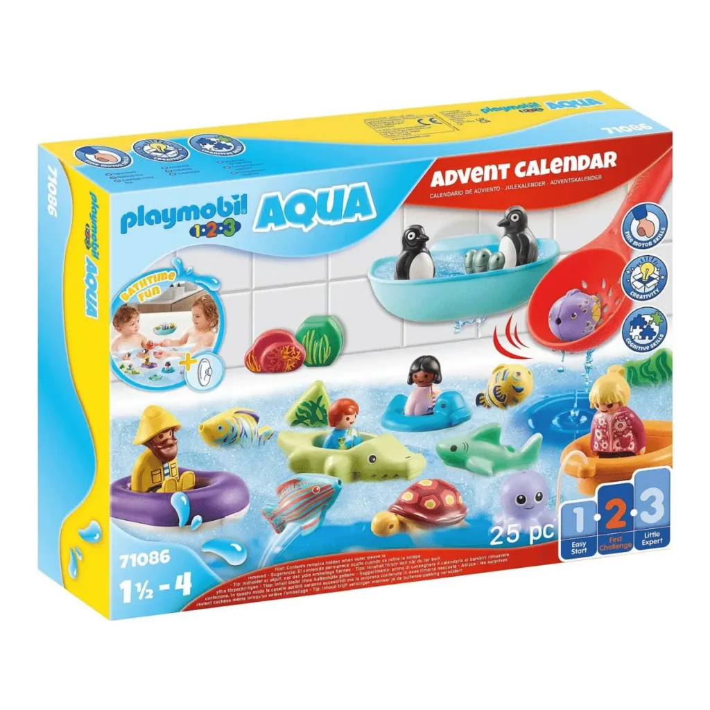Playmobil adventskalender 2022 123 Aqua mit Badespielzeug