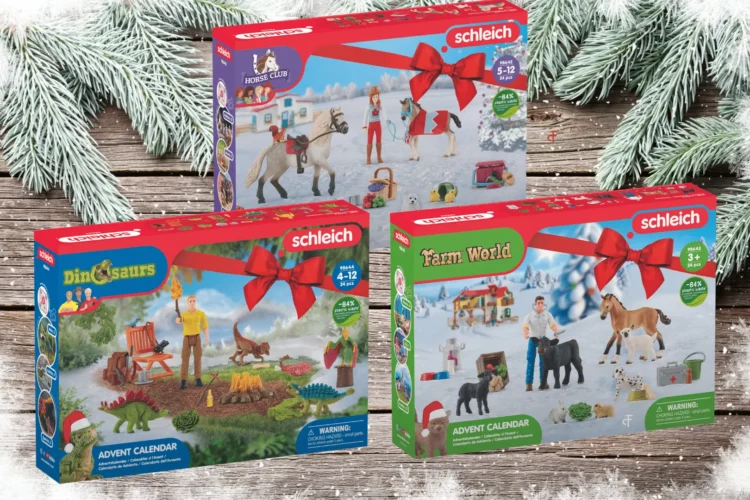 Schleich Adventskalender 2022 Überblick