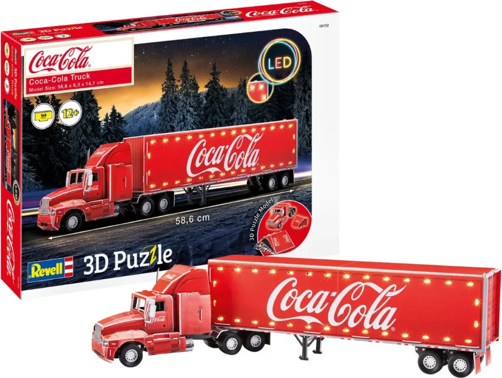 Coca Cola Weihnachtstruck 3D Puzzle Revell