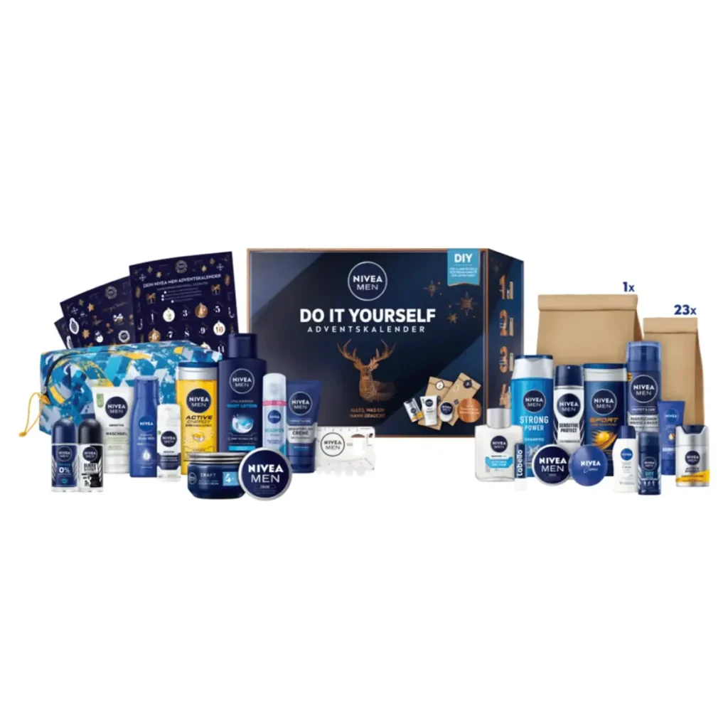 Nivea adventskalender männer 2022 Inhalt